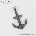 33445 xuping Mode Edelstahl Schmuck Viking Anker Form Kreuz Anhänger